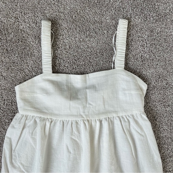 Zara Linen Textured Mini Dress - Picture 3 of 5